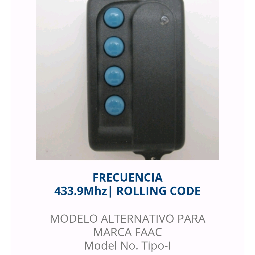 faac tipo i