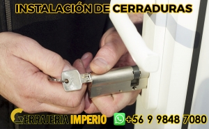 Instalación de cerraduras